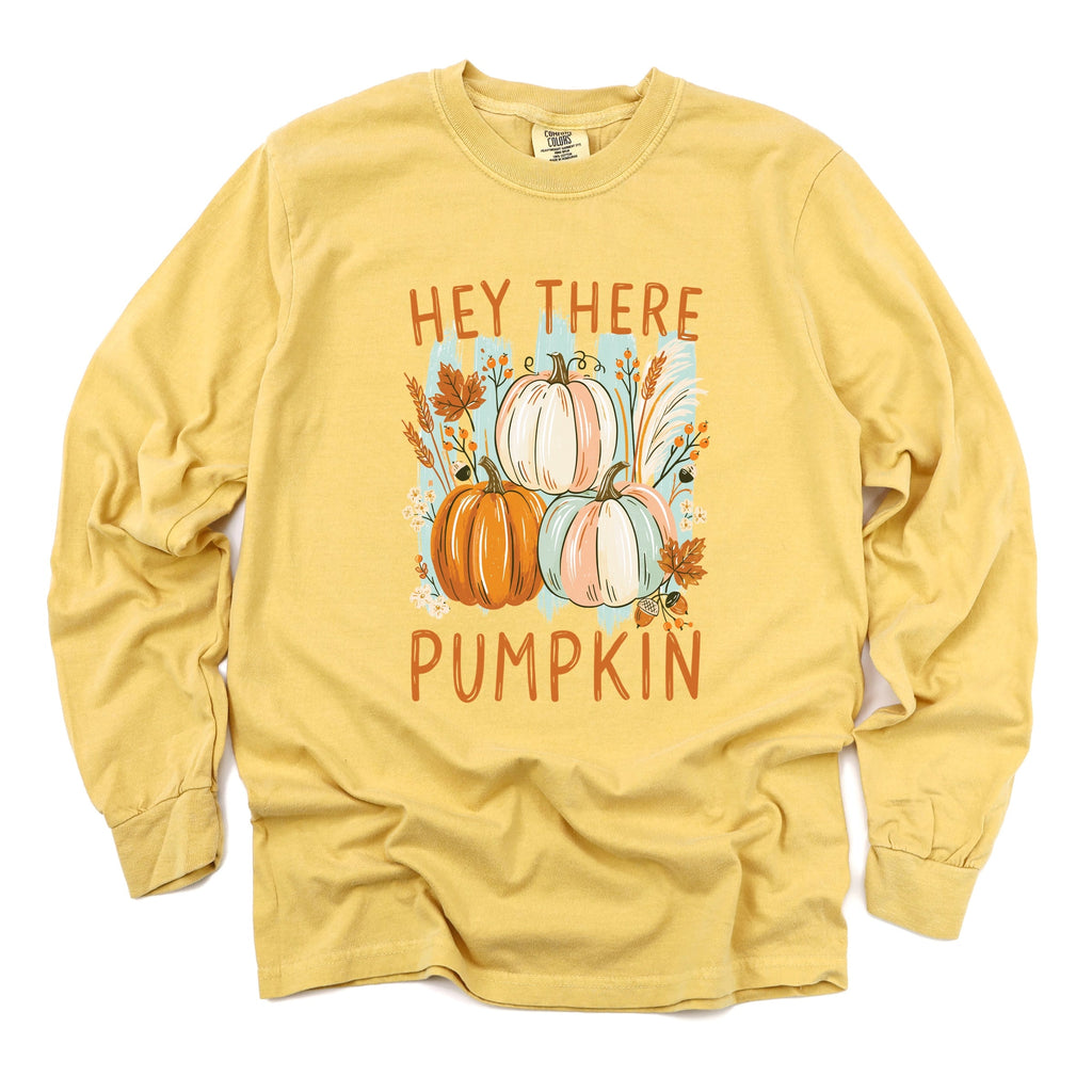 Hey There Pumpkin Fall Foliage - Women's Garment Dyed Long product image 8
