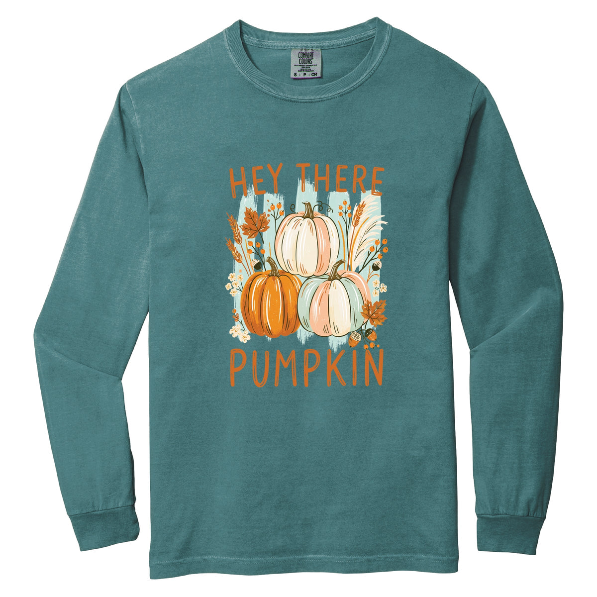 Hey There Pumpkin Fall Foliage - Women's Garment Dyed Long product image 2