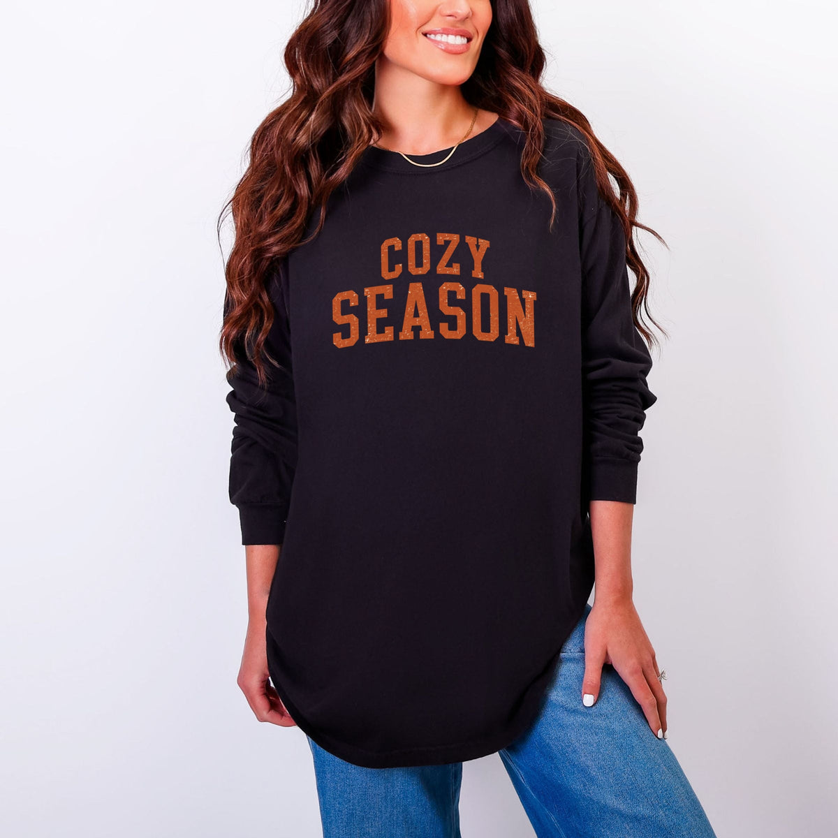 Cozy Season Curved Varsity Stack - Women's Garment Dyed product image 1
