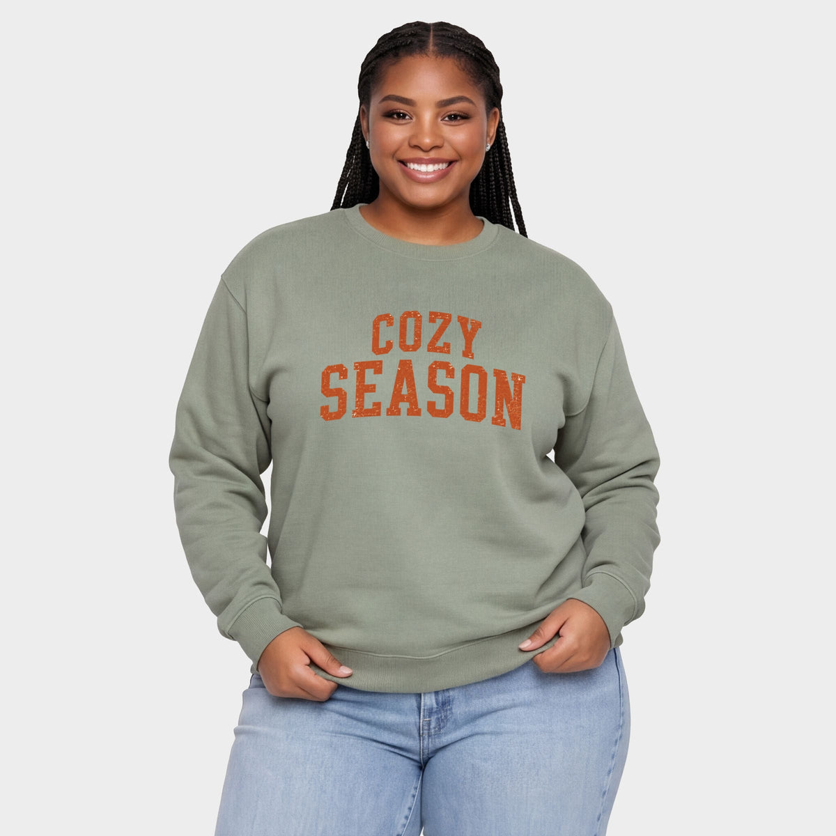 Cozy Season Curved Varsity Stack - Women's Plus Sized product image 1
