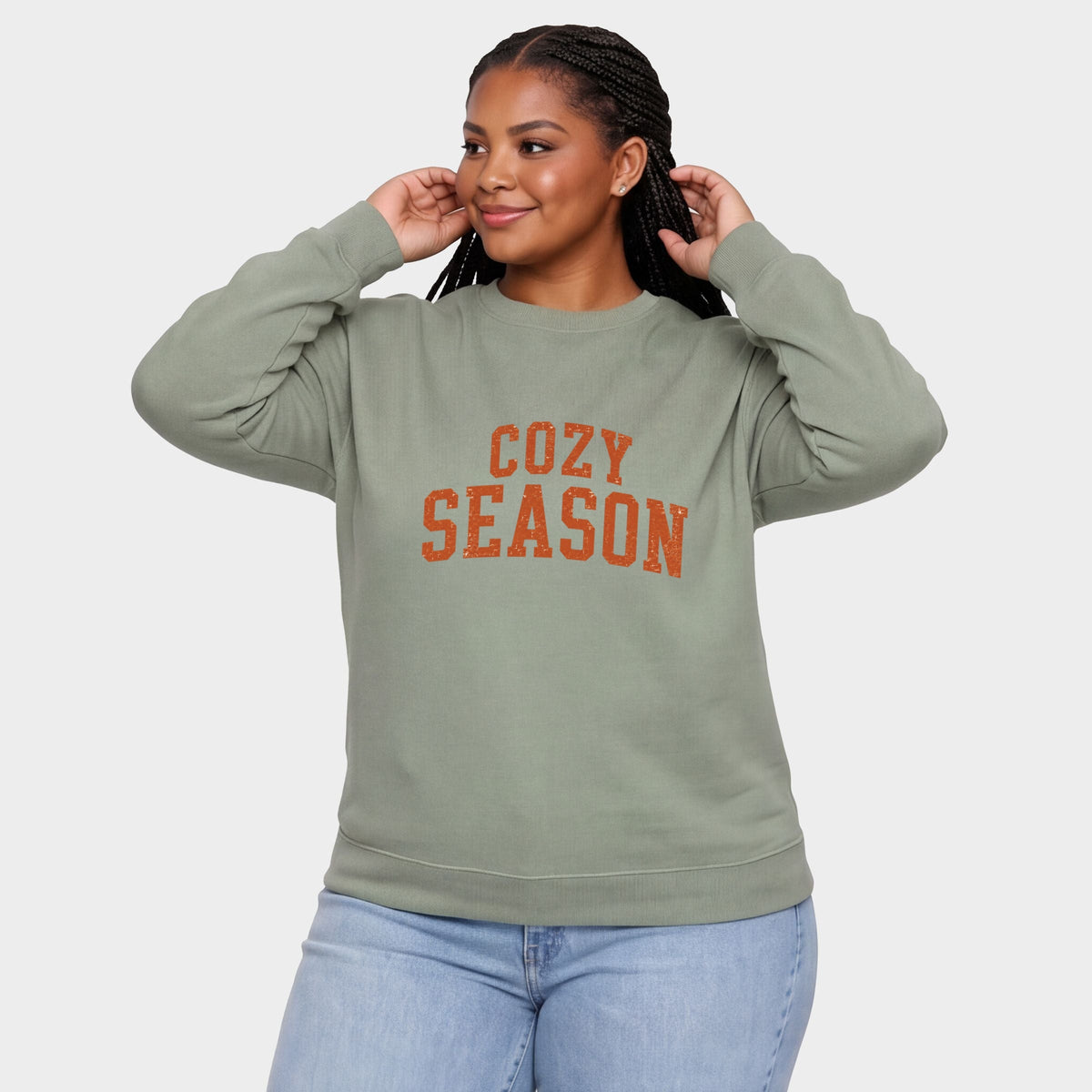 Cozy Season Curved Varsity Stack - Women's Plus Sized product image 2