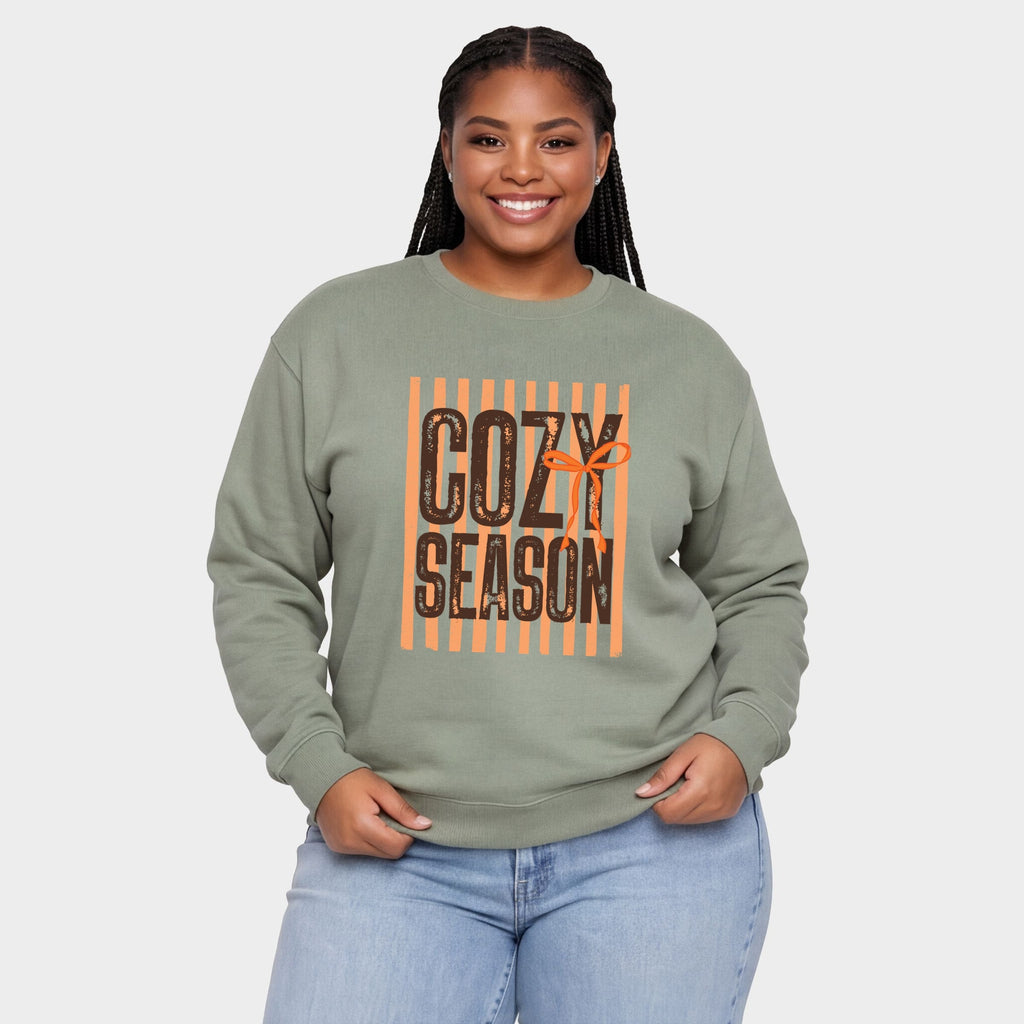 Cozy Season Coquette Stripes - Women's Plus Sized Graphic product image 6