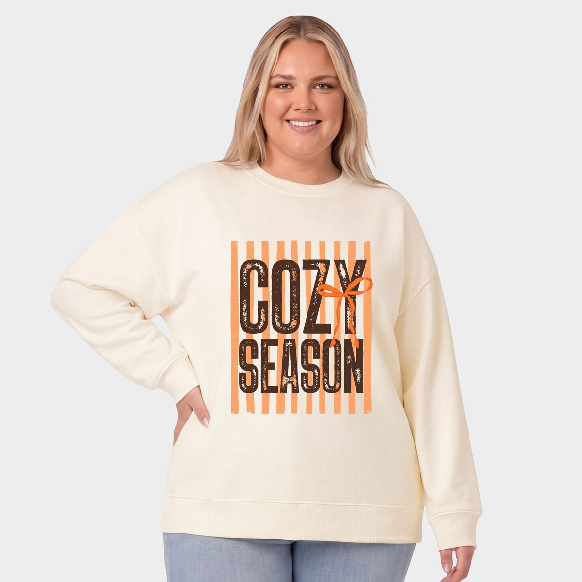Cozy Season Coquette Stripes - Women's Plus Sized Graphic product image 10
