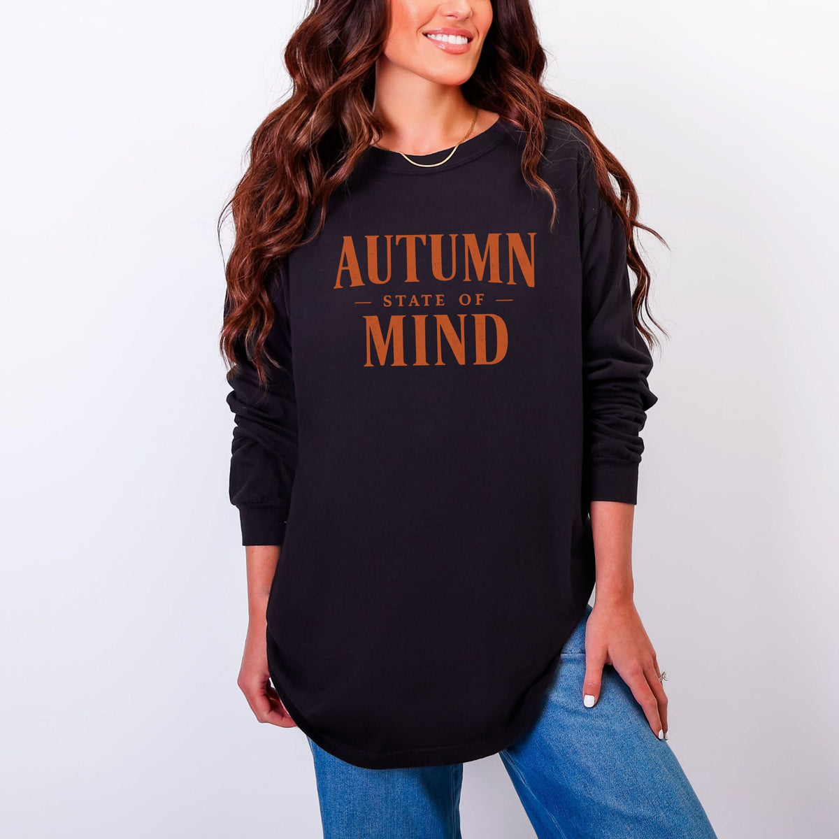 Autumn State of Mind - Women's Garment Dyed Long Sleeve product image 4