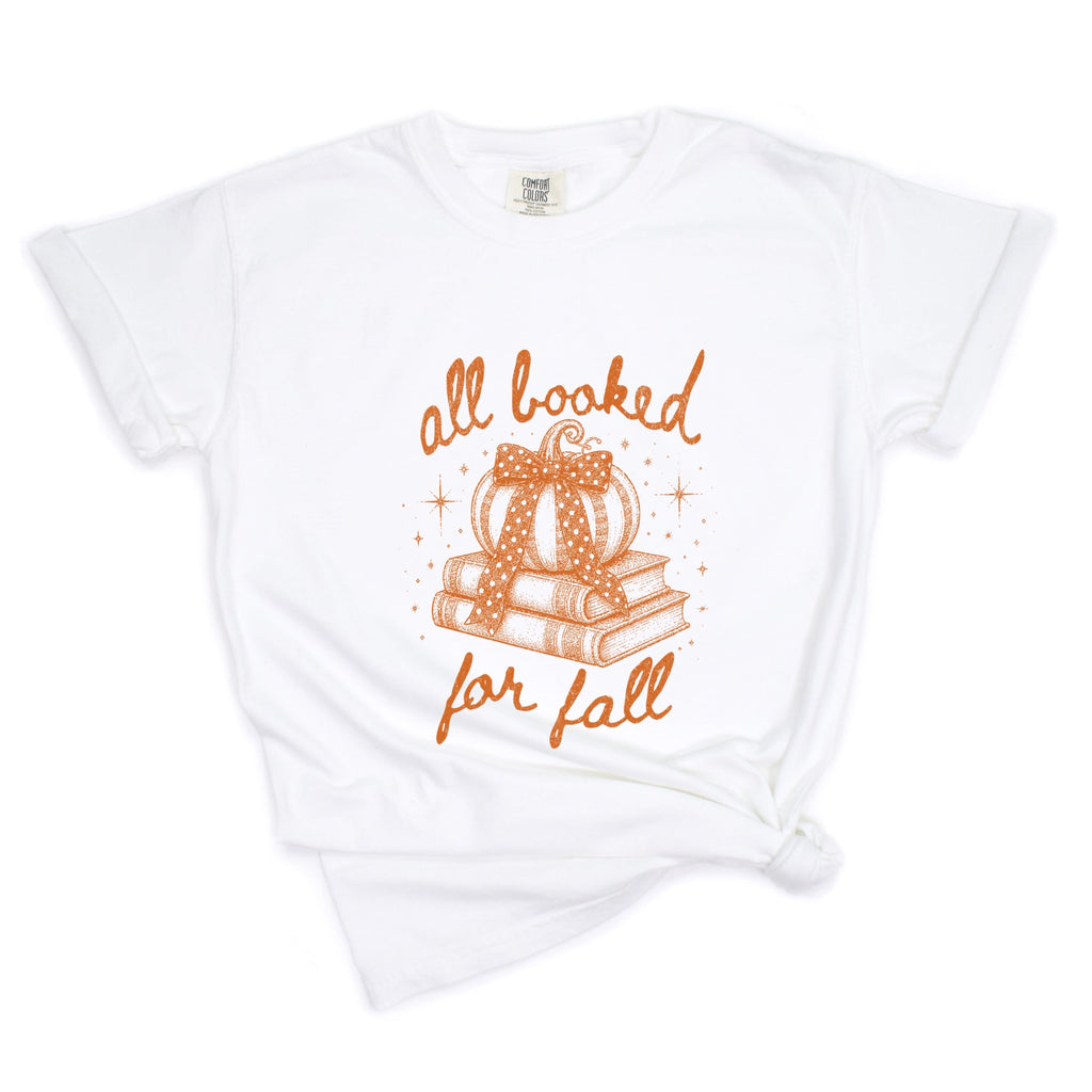 All Booked for fall Sparkles - Women's Garment Dyed Graphic product image 8