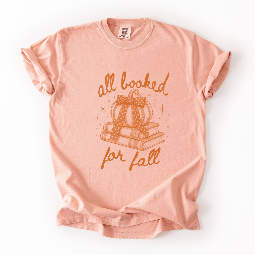 All Booked for fall Sparkles - Women's Garment Dyed Graphic product image 5