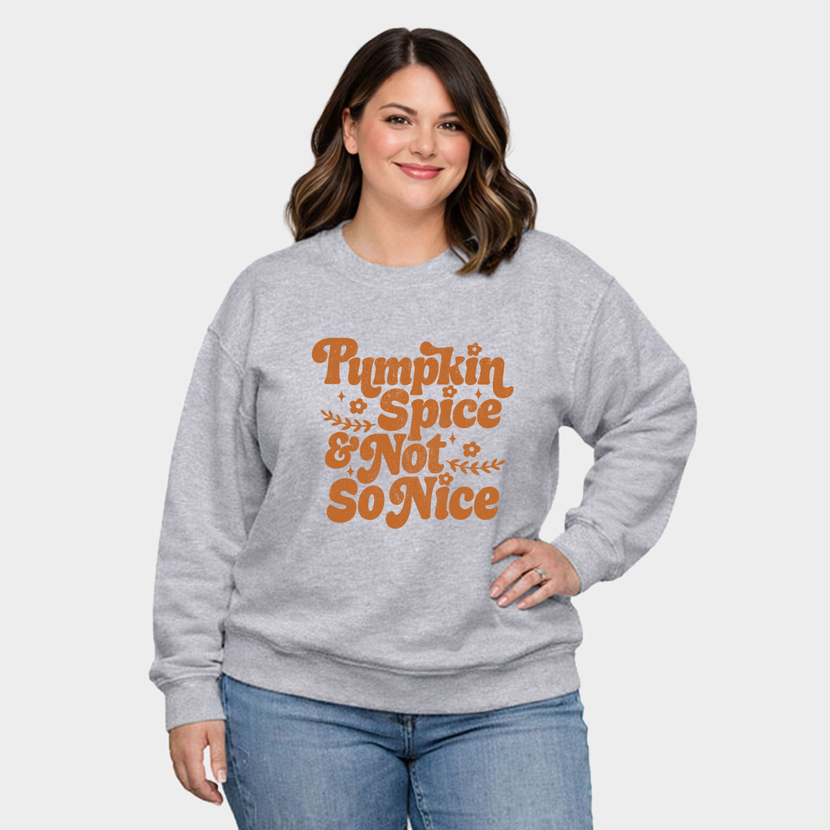 Pumpkin Spice And Not So Nice - Women's Plus Sized Graphic product image 2