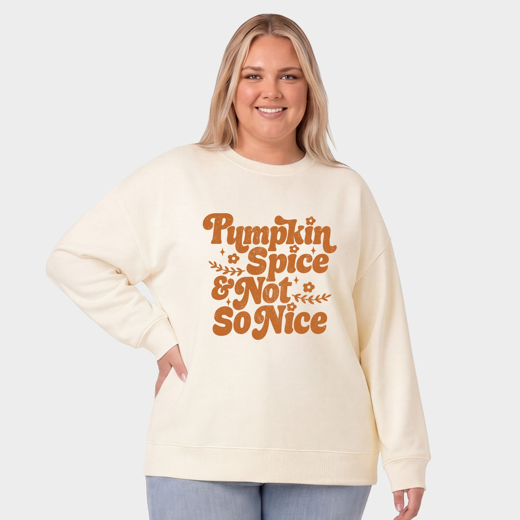 Pumpkin Spice And Not So Nice - Women's Plus Sized Graphic product image 12