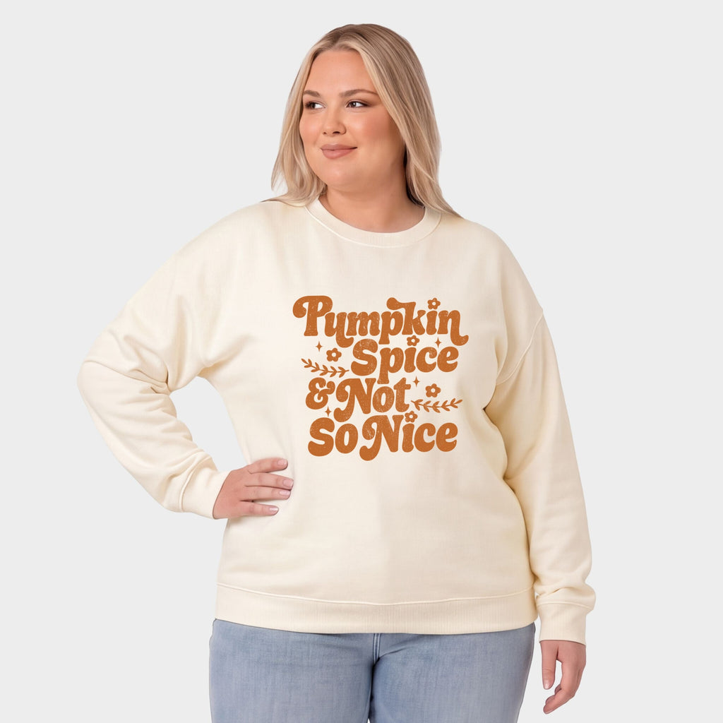 Pumpkin Spice And Not So Nice - Women's Plus Sized Graphic product image 4