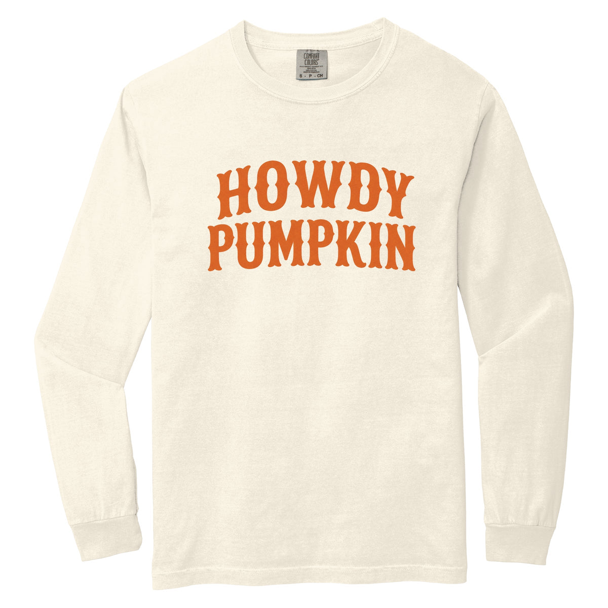 Howdy Pumpkin Western - Women's Garment Dyed Long Sleeve product image 5