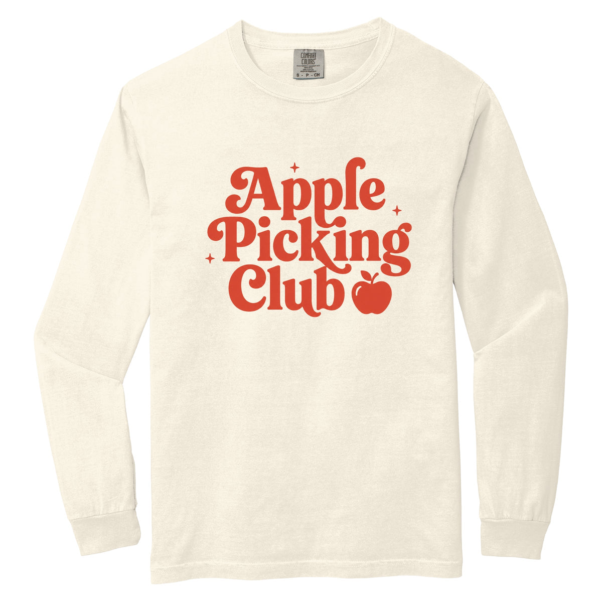 Apple Picking Club Stars - Women's Garment Dyed Long Sleeve product image 2
