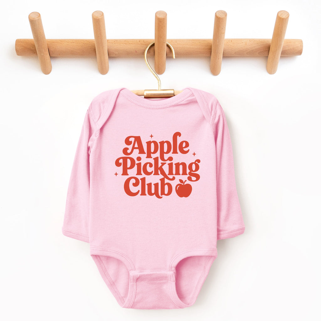Apple Picking Club Stars - Infant Long Sleeve Bodysuit