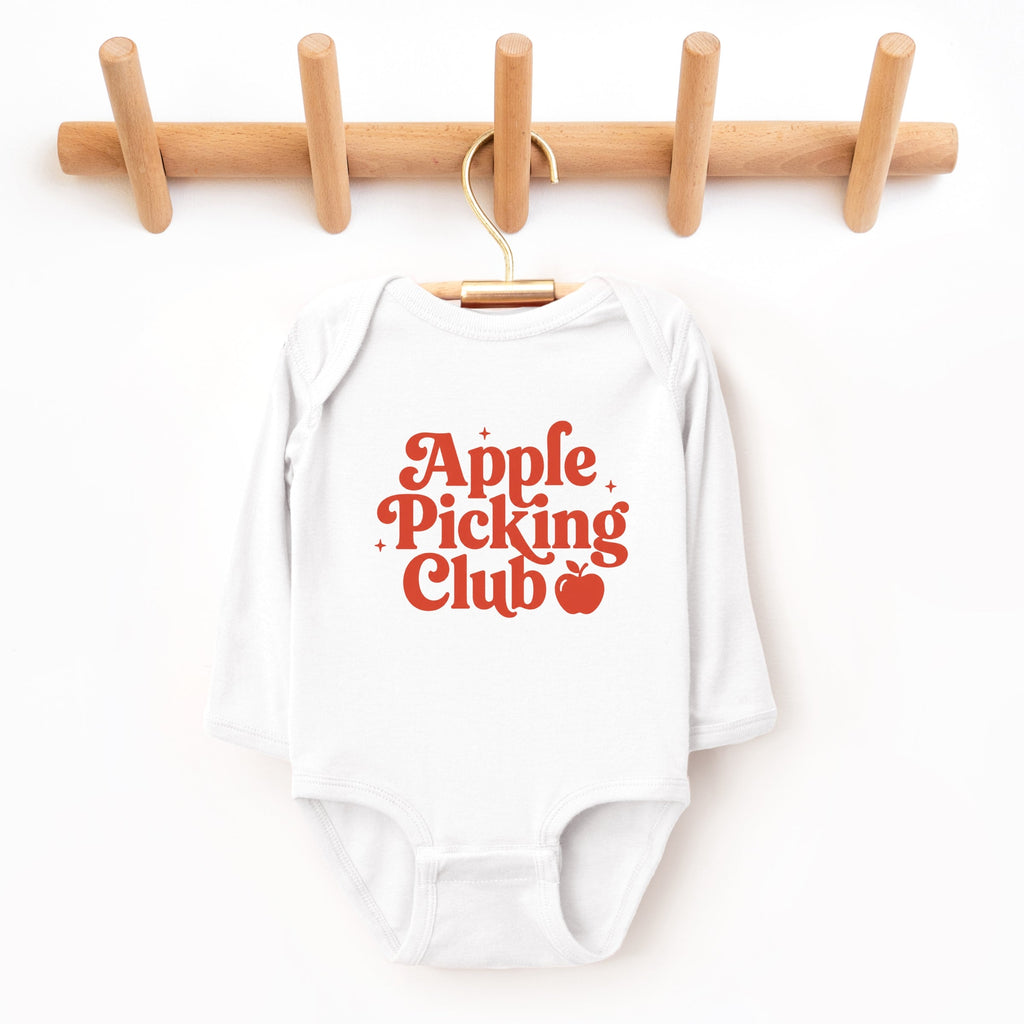 Apple Picking Club Stars - Infant Long Sleeve Bodysuit