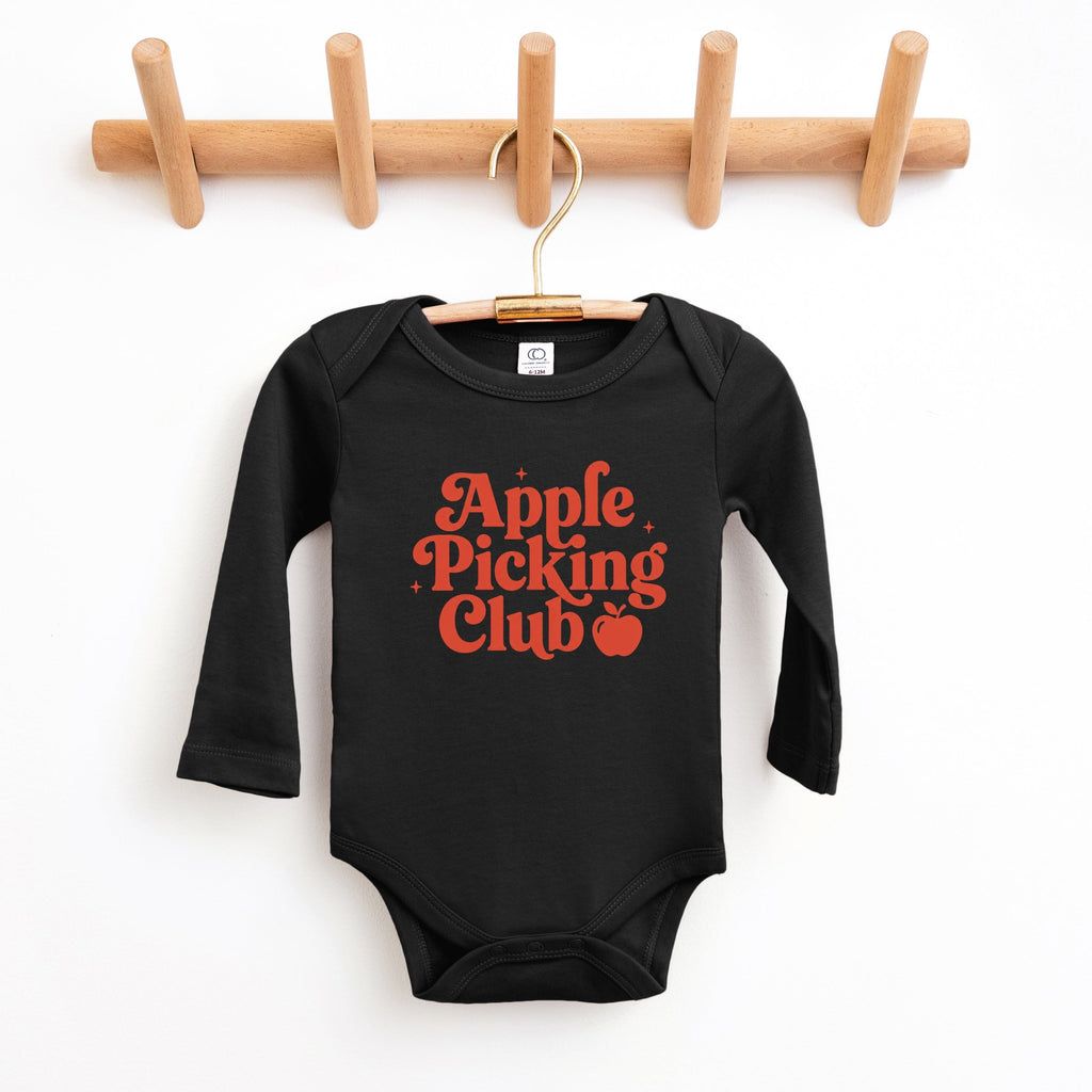 Apple Picking Club Stars - Infant Long Sleeve Bodysuit