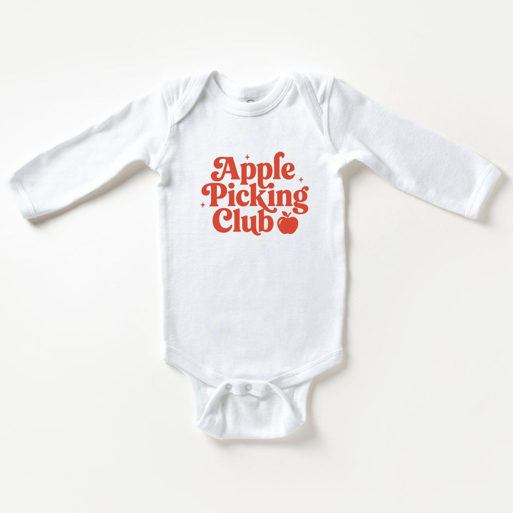 Apple Picking Club Stars - Infant Long Sleeve Bodysuit
