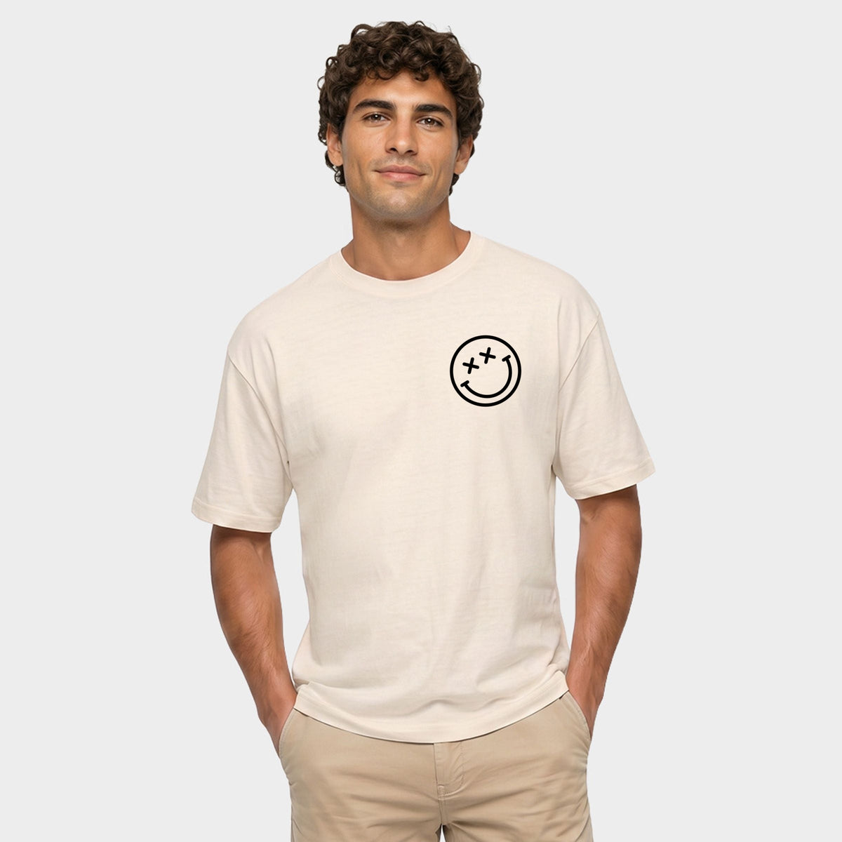 S.W.Smiley Oh Buoy - Men's Garment Dyed Graphic T-Shirt product image 4