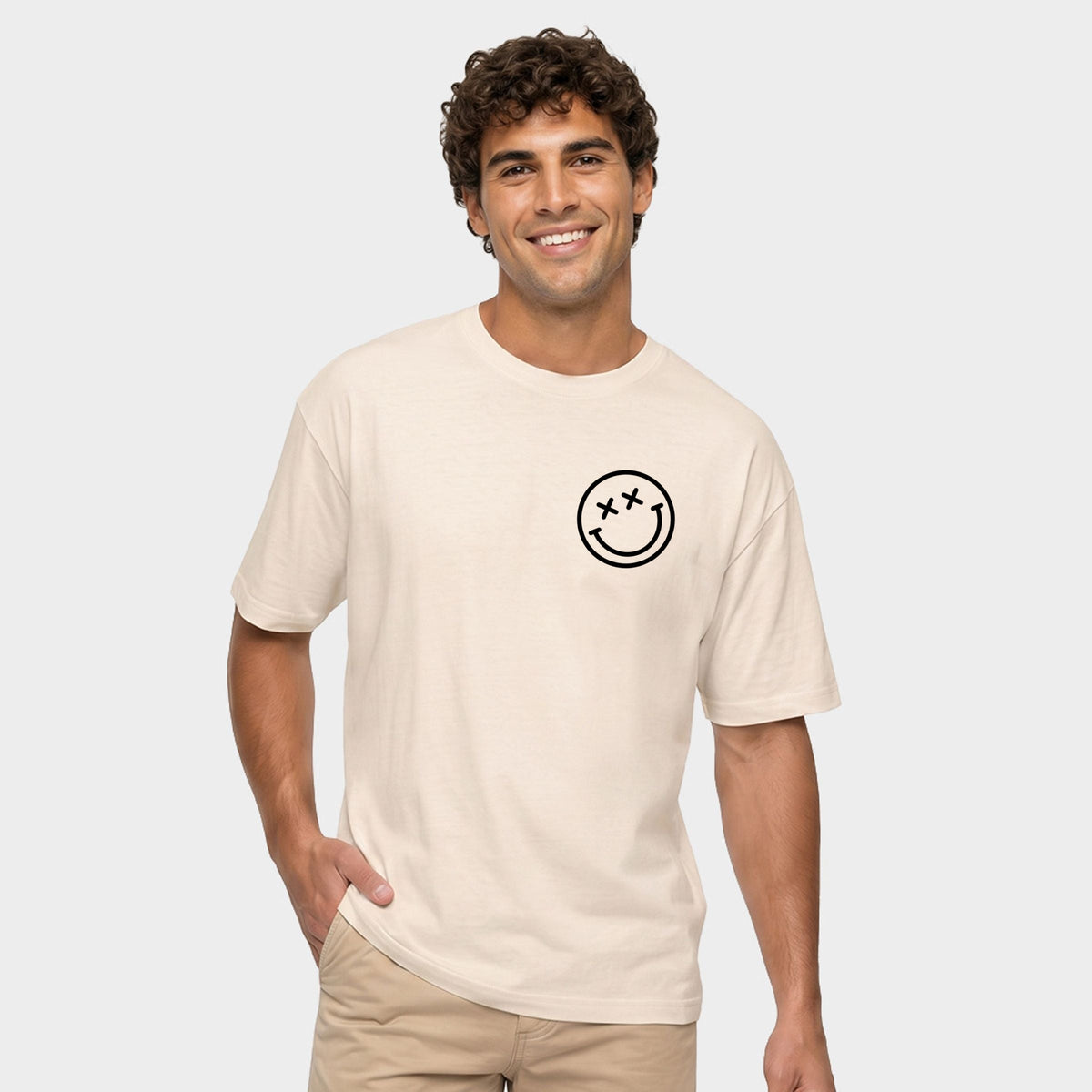 S.W.Smiley Oh Buoy - Men's Garment Dyed Graphic T-Shirt product image 5
