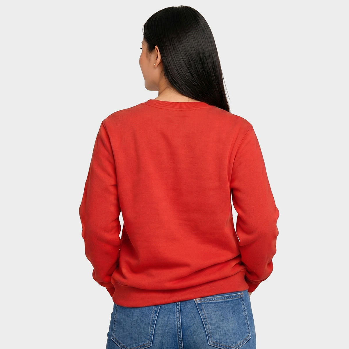 S.W.Smiley Cherry Face Outline - Women's Graphic Sweatshirt product image 3