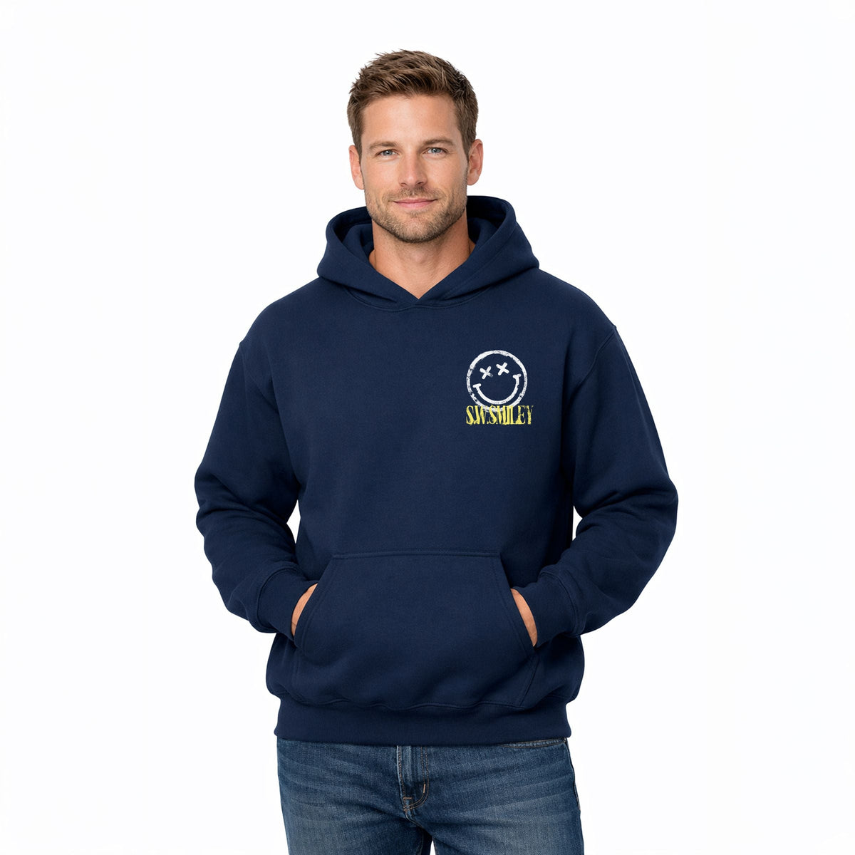 S.W.Smiley Carved From Chaos - Men's Graphic Hoodie product image 1
