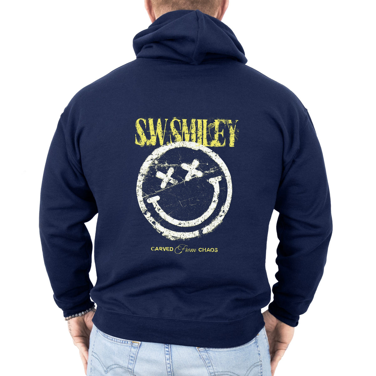 S.W.Smiley Carved From Chaos - Men's Graphic Hoodie product image 2