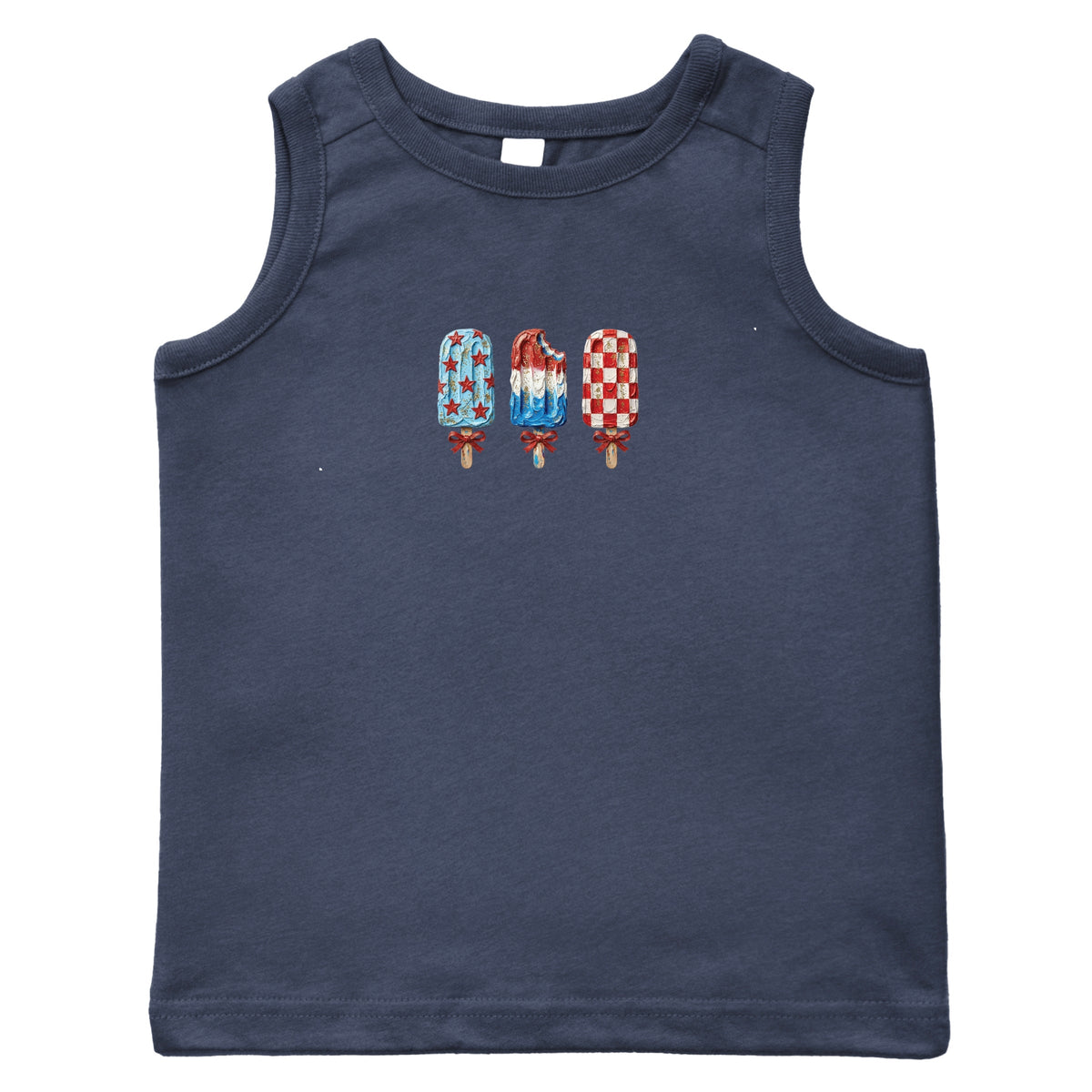 Patriotic Popsicles - Toddler Graphic Tank