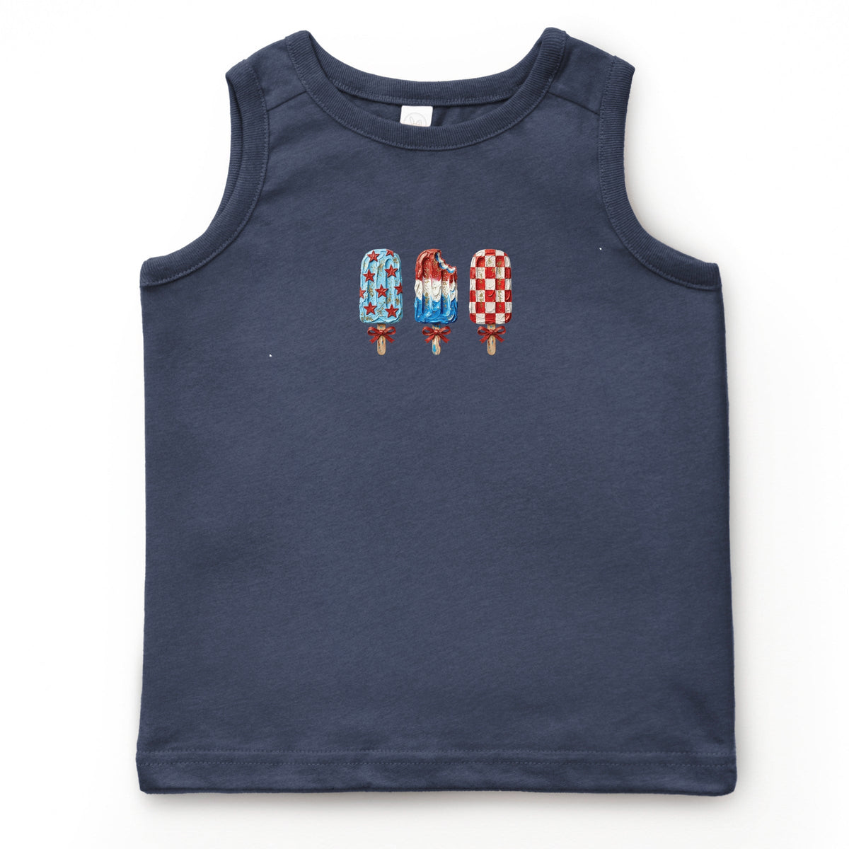 Patriotic Popsicles - Youth Tank Top