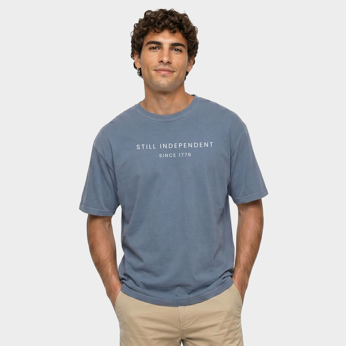 Still Independent Since 1776 - Men's Garment Dyed Graphic product image 4