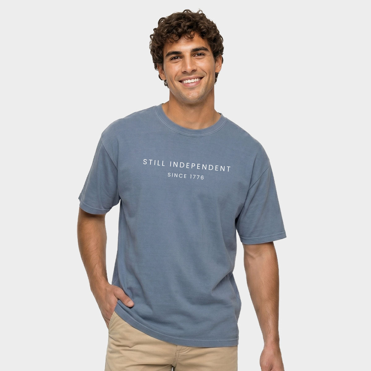Still Independent Since 1776 - Men's Garment Dyed Graphic product image 5