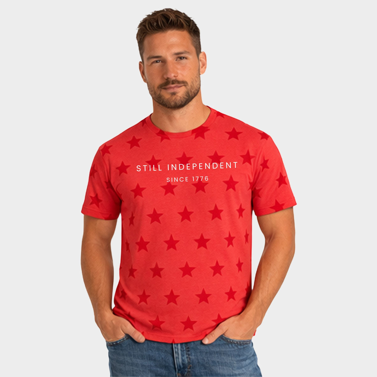 Still Independent Since 1776 - Men's Short Sleeve Star Tee product image 4