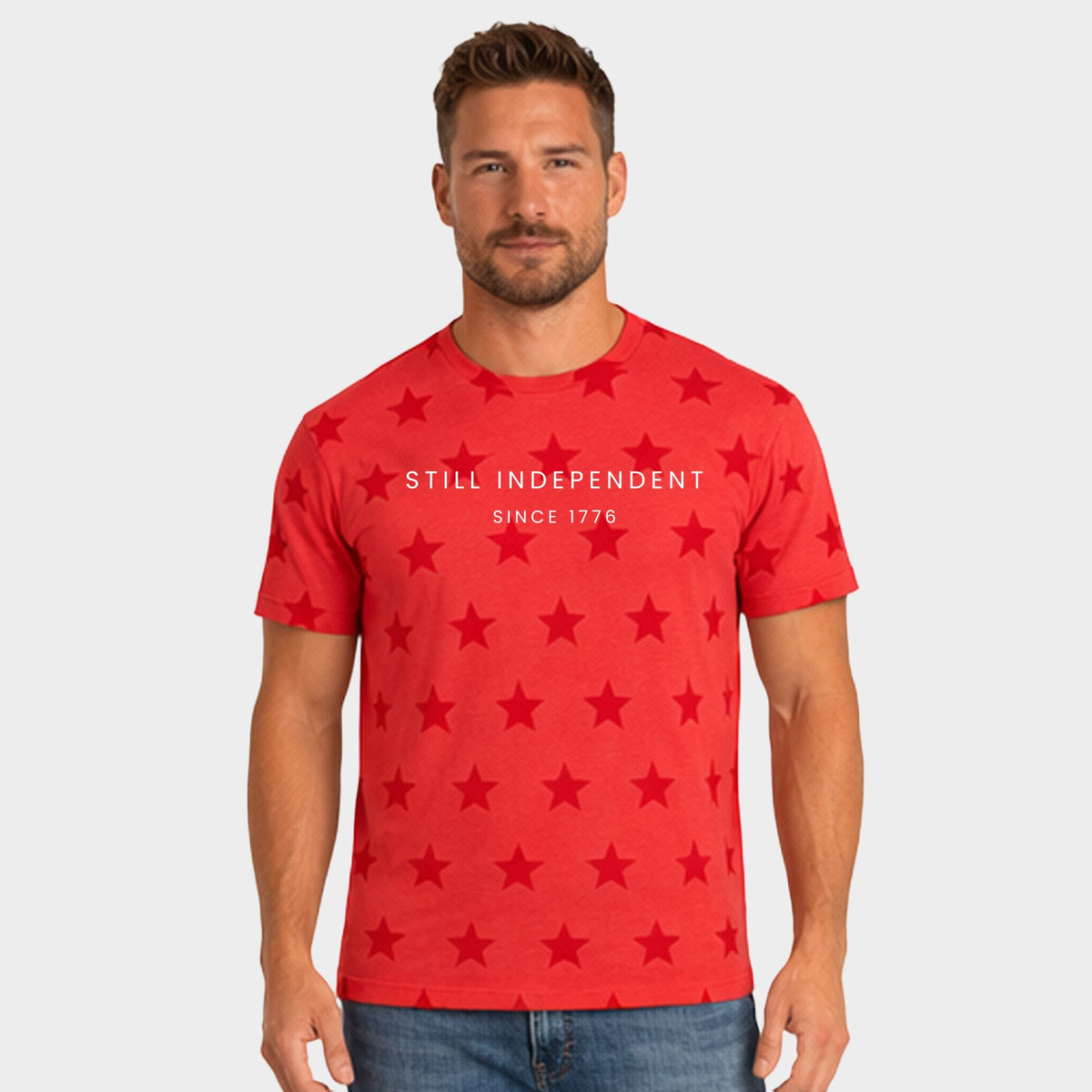 Still Independent Since 1776 - Men's Short Sleeve Star Tee product image 5