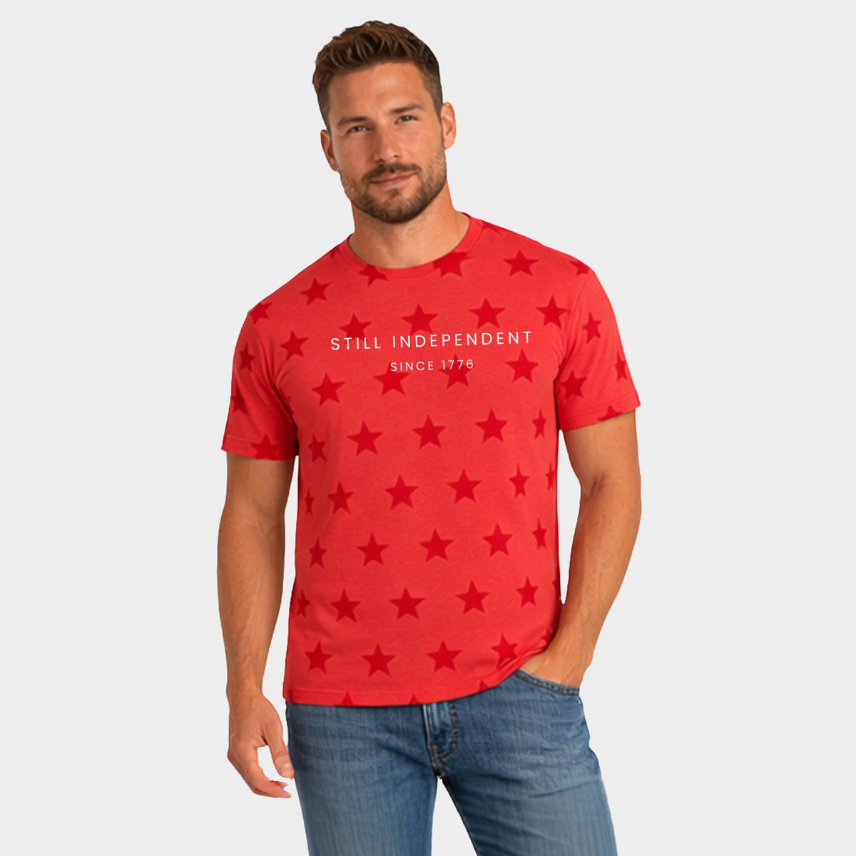 Still Independent Since 1776 - Men's Short Sleeve Star Tee product image 8