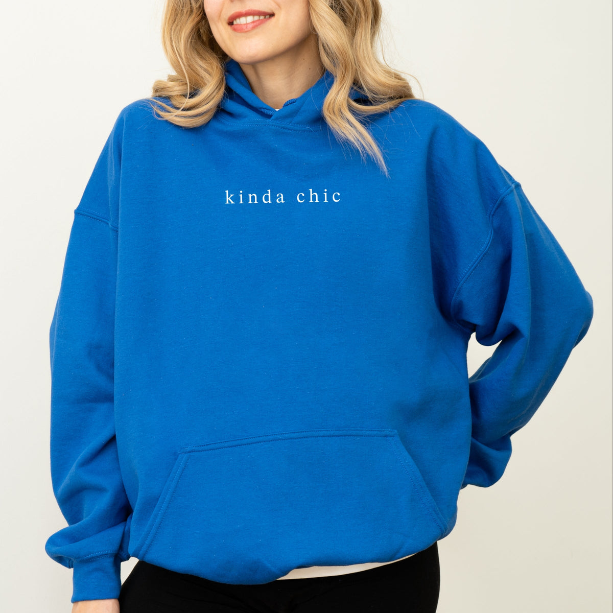 Kinda Chic Typewriter - Women's Graphic Hoodie product image 1