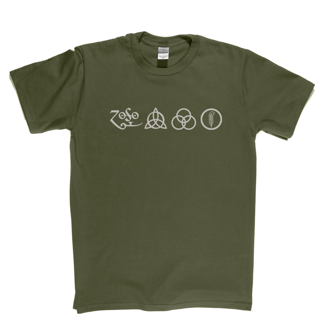 4 Symbols Zeppelin T-Shirt product image 3