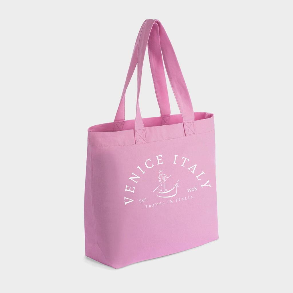 Venice Italy - Zippered Canvas Tote