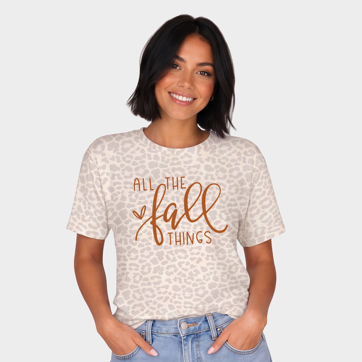 All The Fall Things - Women's Leopard Print Tee product image 2