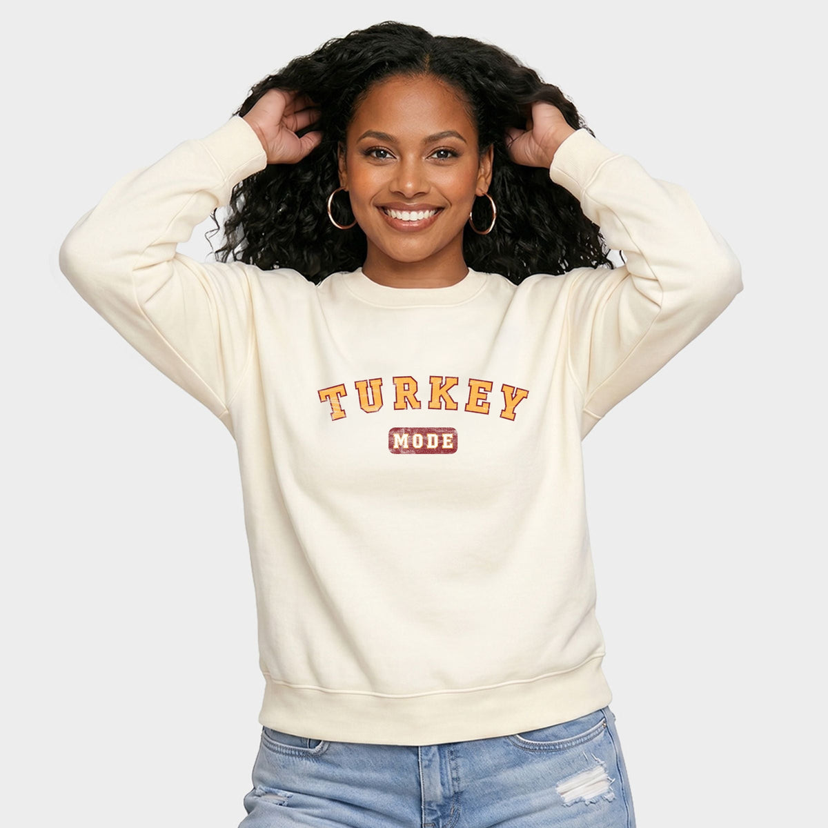 Turkey Mode - Women's Graphic Sweatshirt product image 4