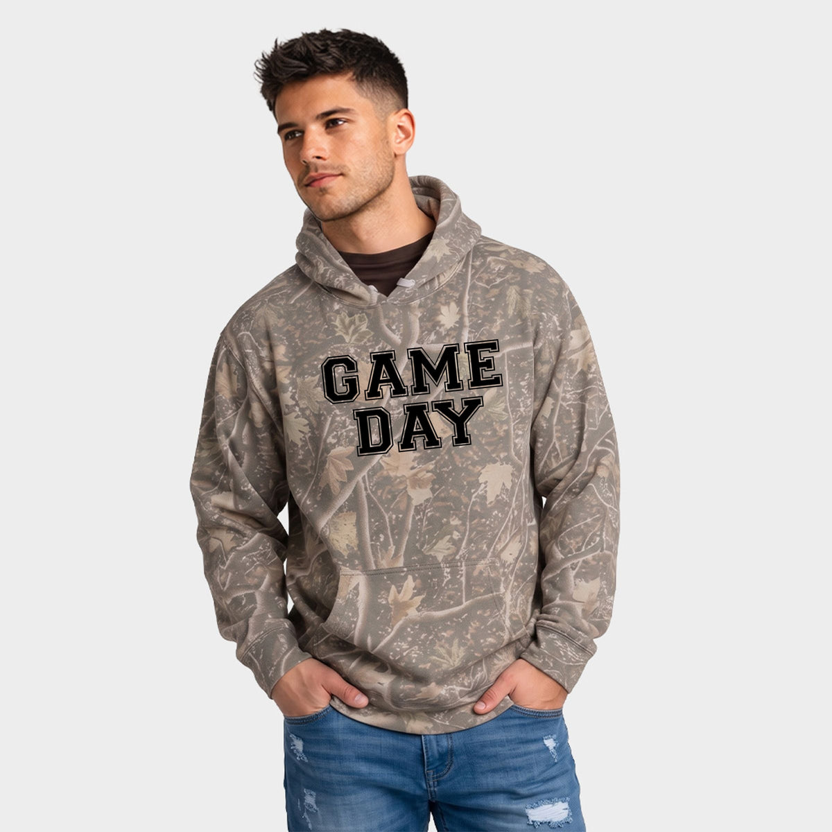 Game Day - Men's Camo Hoodie product image 1