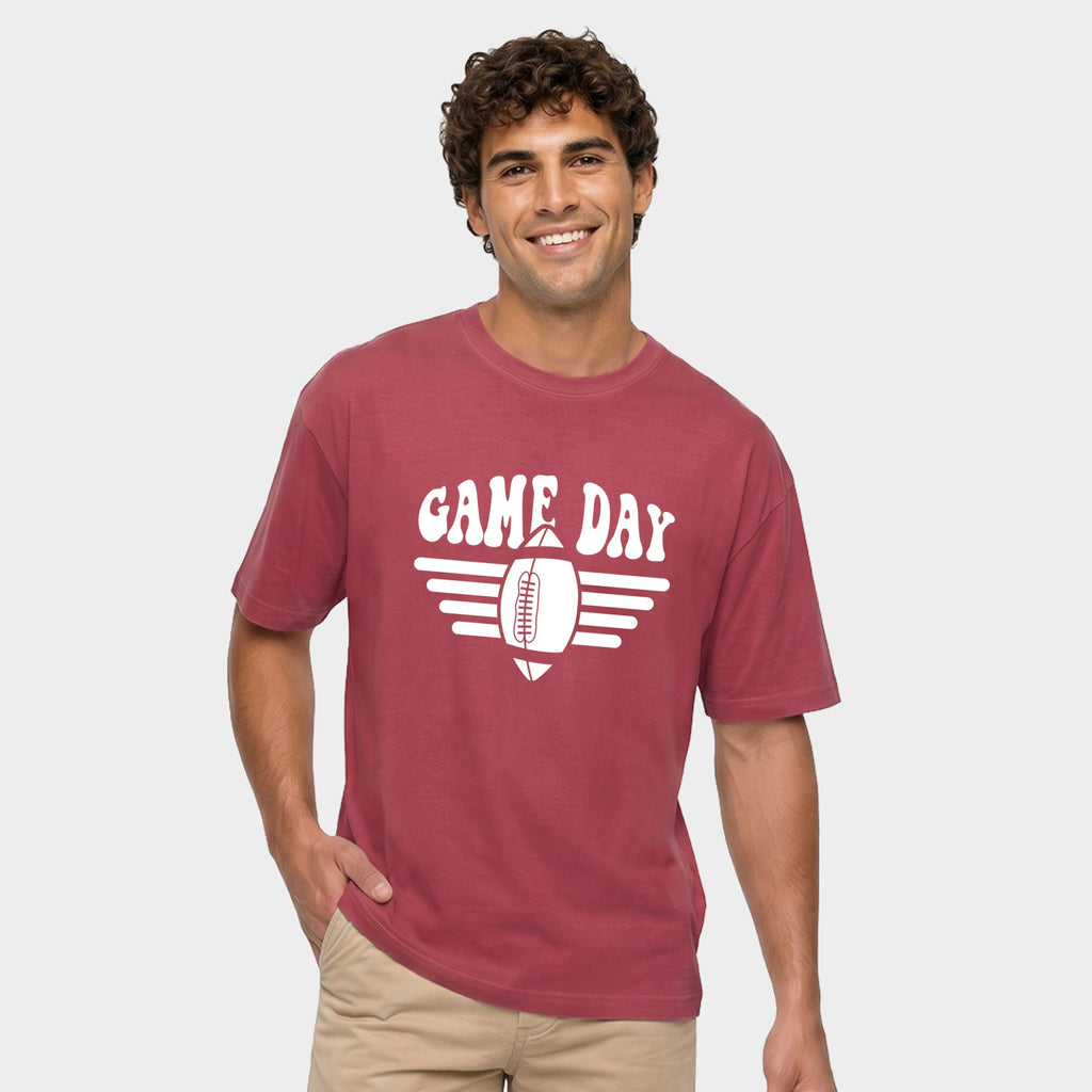 Football Game Day Stripes - Men's Garment Dyed Graphic product image 2