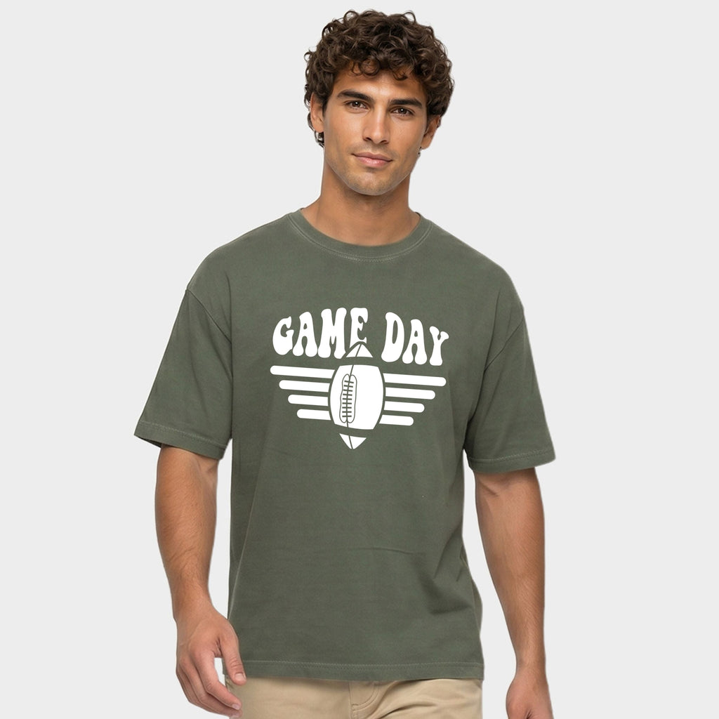 Football Game Day Stripes - Men's Garment Dyed Graphic product image 8