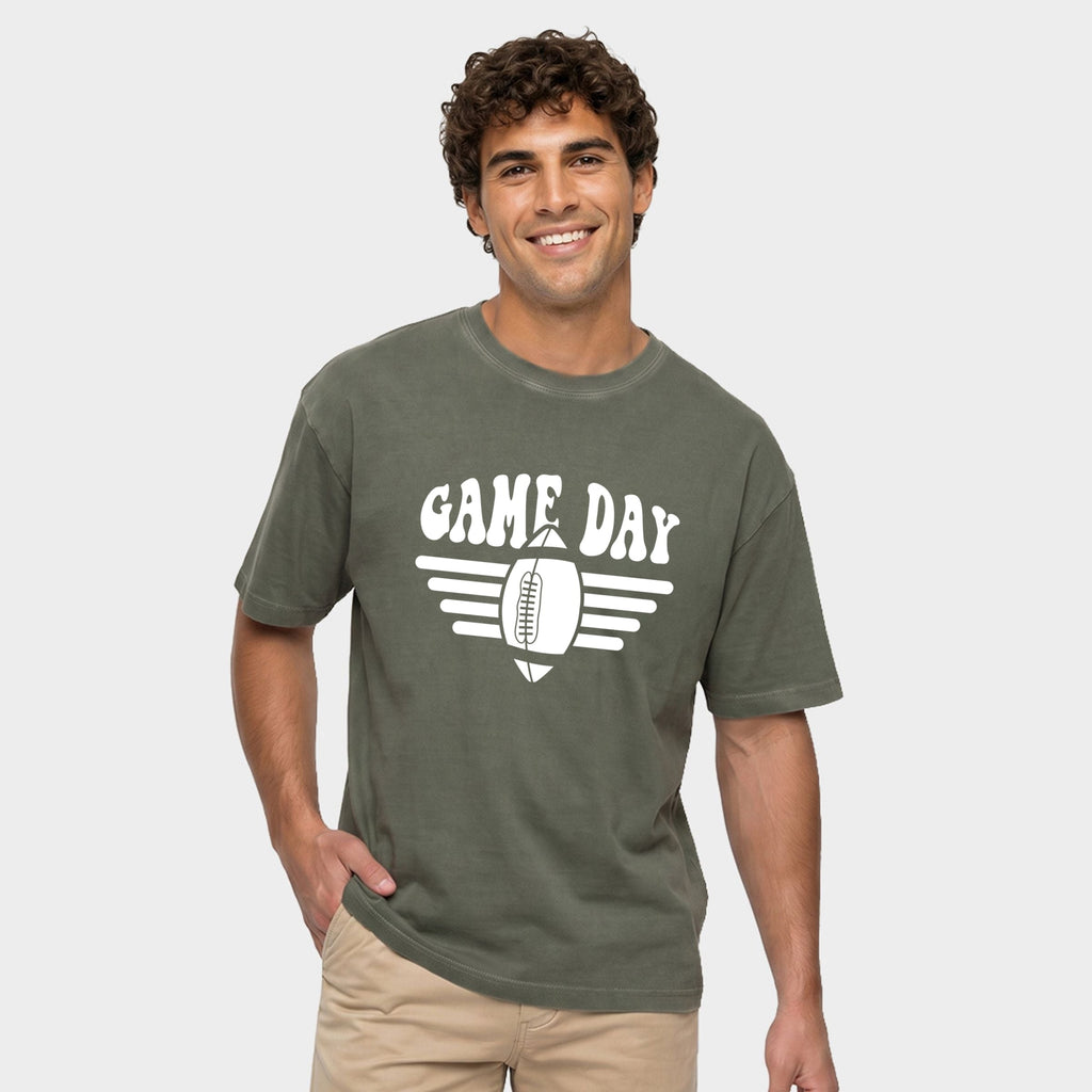 Football Game Day Stripes - Men's Garment Dyed Graphic product image 7