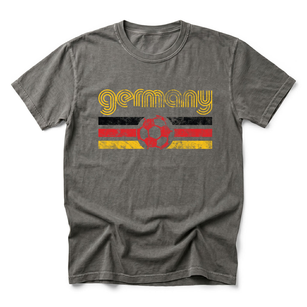 Germany Soccer Flag - Men's Garment Dyed Graphic T-Shirt product image 2