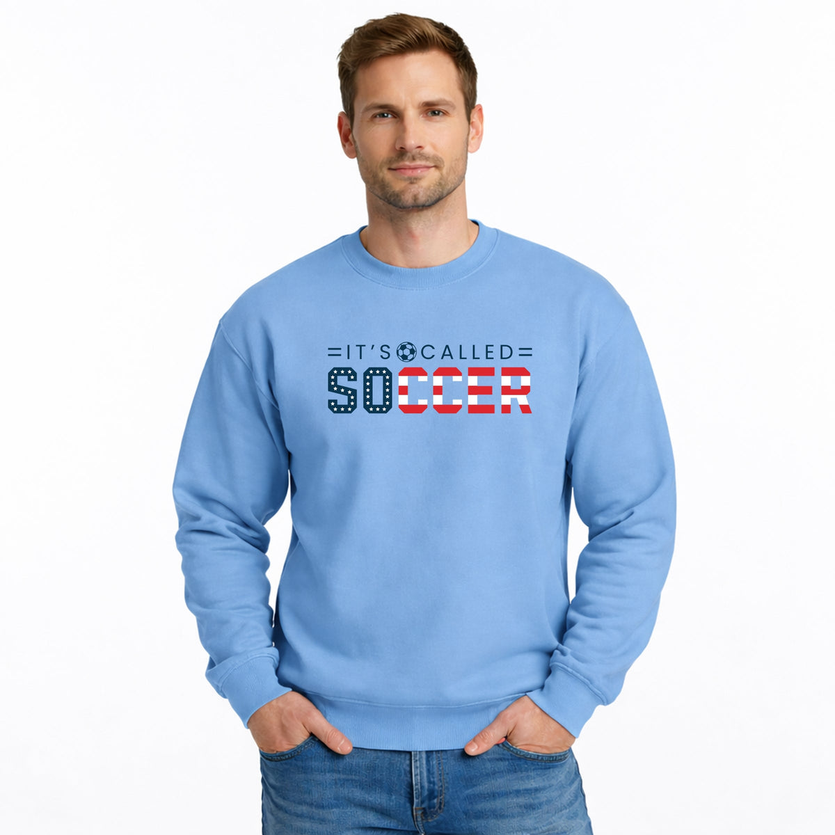 It's Called Soccer USA - Men's Graphic Sweatshirt product image 3