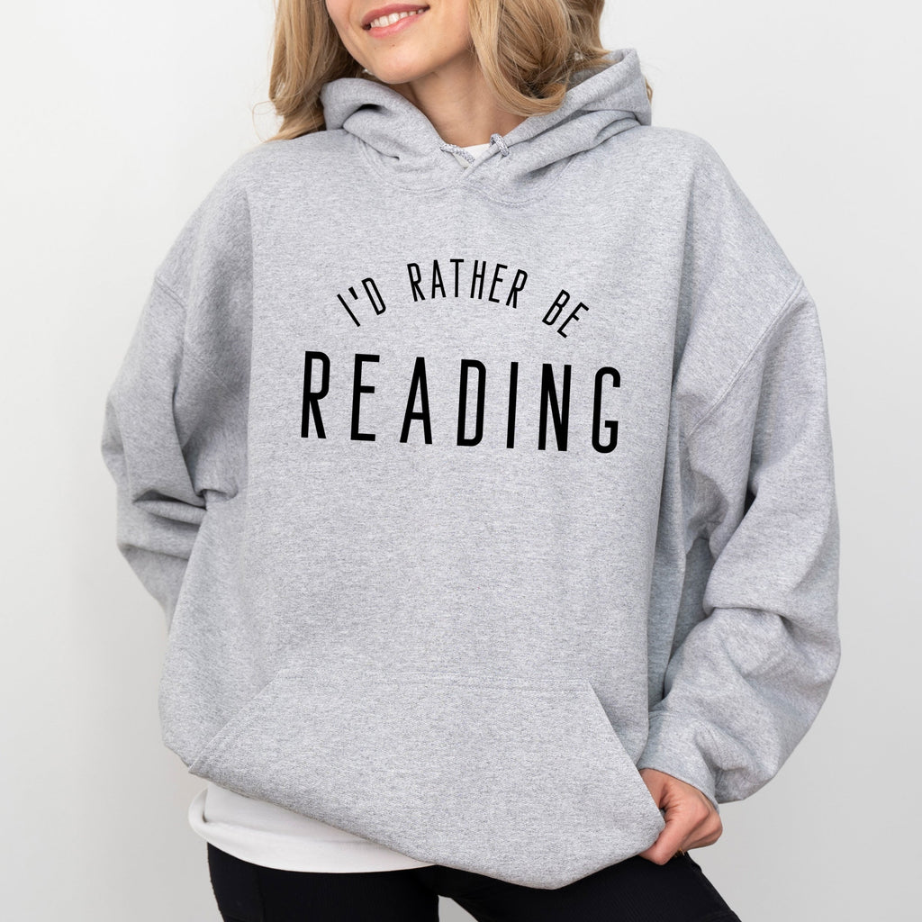 I'd Rather Be Reading - Women's Graphic Hoodie product image 7