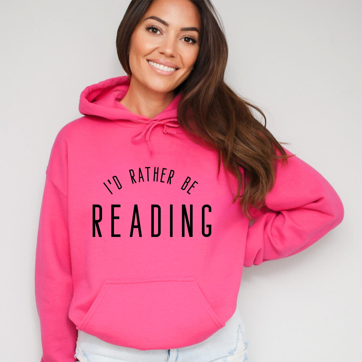 I'd Rather Be Reading - Women's Graphic Hoodie product image 1