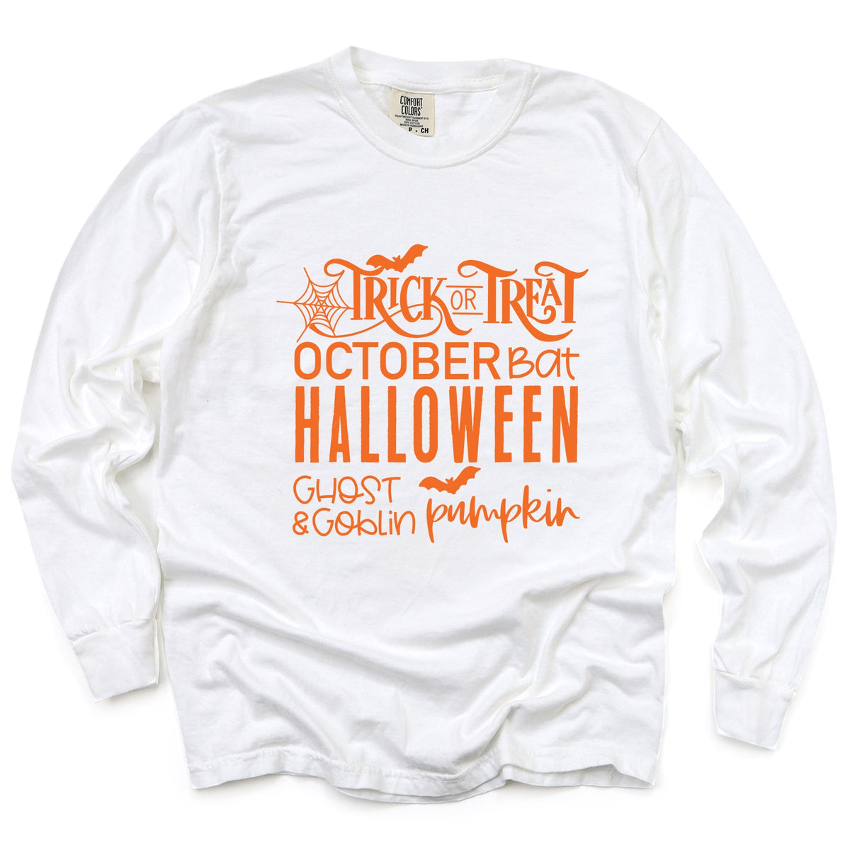 Halloween Sayings - Women's Garment Dyed Long Sleeve product image 9