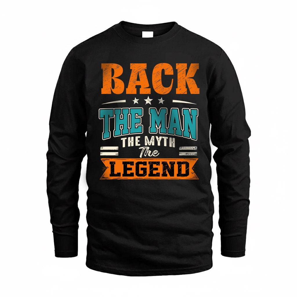 BACK HH F007 The Man Myth Legend Personalized Shirt – Gift product image 4