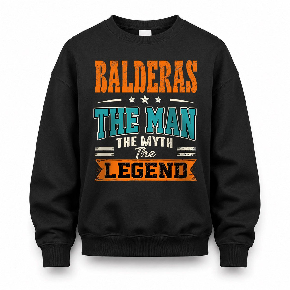 BALDERAS HH F007 The Man Myth Legend Personalized Shirt – product image 3
