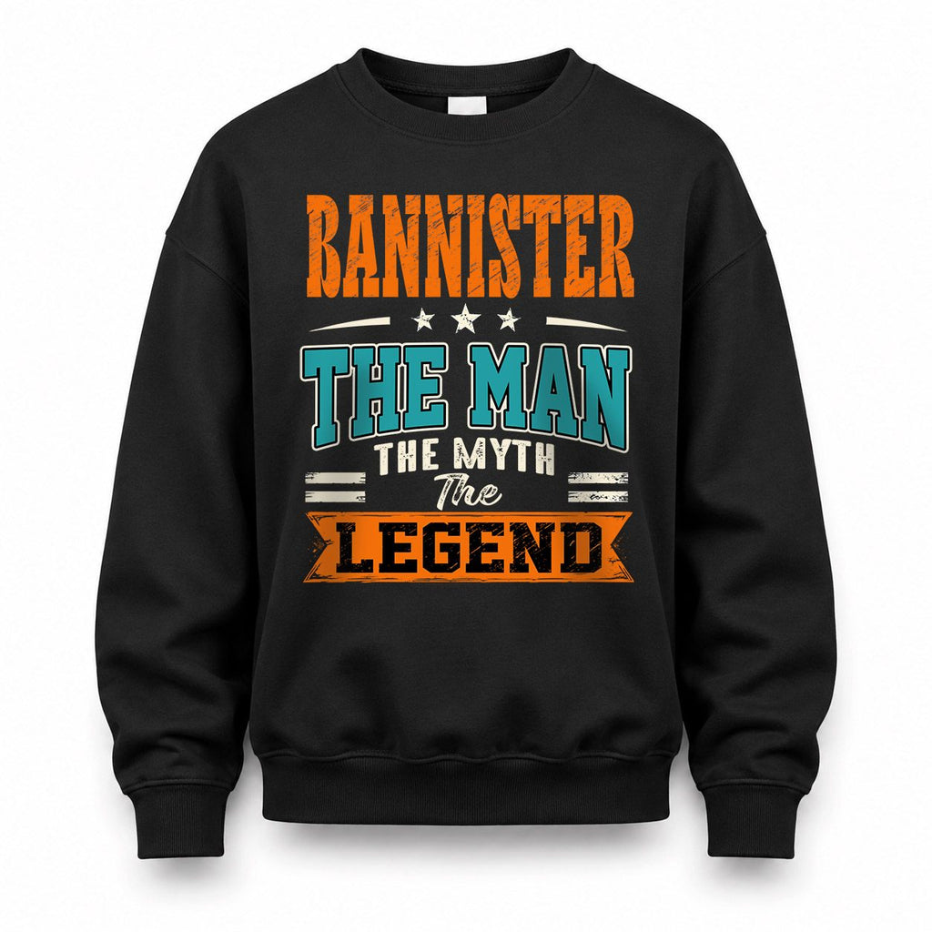 BANNISTER HH F007 The Man Myth Legend Personalized Shirt – product image 3