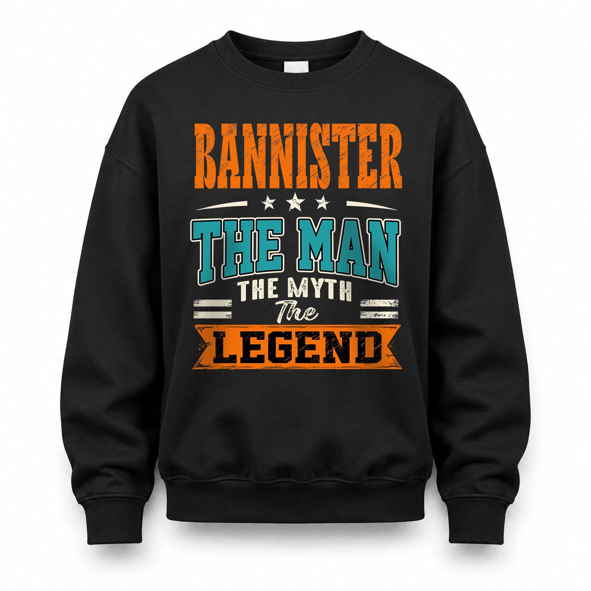 BANNISTER HH F007 The Man Myth Legend Personalized Shirt – product image 3