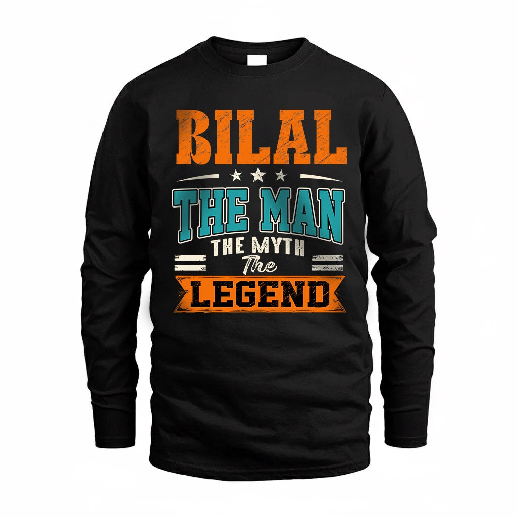 BILAL HH F007 The Man Myth Legend Personalized Shirt – Gift product image 4
